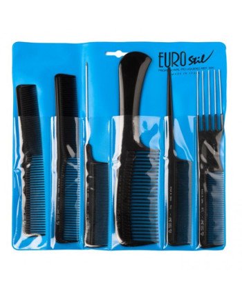 Eurostil Profesional Estuche 6 Peines 1Un