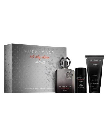 Afnan Supremacy Not Only Intense Eau De Parfum 100Ml + Gel De Baño 100Ml + Desodorante 75Ml