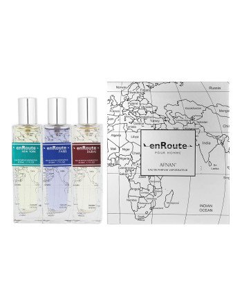 Afnan Enroute Eau De Parfum Pour Homme New York 50Ml + 50Ml Paris + 50Ml Dubai
