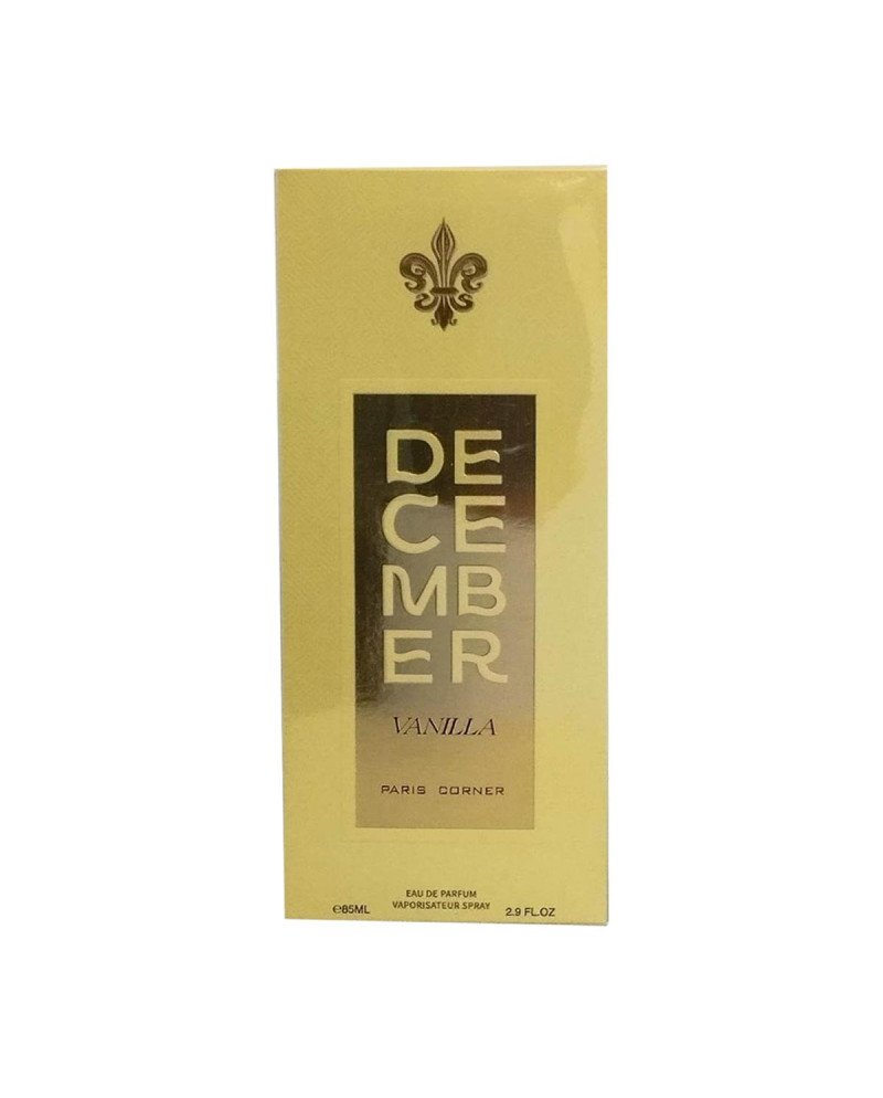 Paris Corner December Vanilla Eau De Parfum 85Ml Vaporizador