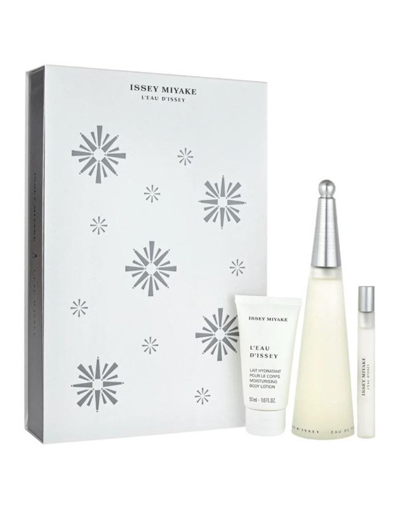 Issey Miyake L'Eau D'Issey Eau De Toilette 100Ml Vaporizador + Eau De Toilette 10Ml Vaporizador + Locion Corporal 50Ml