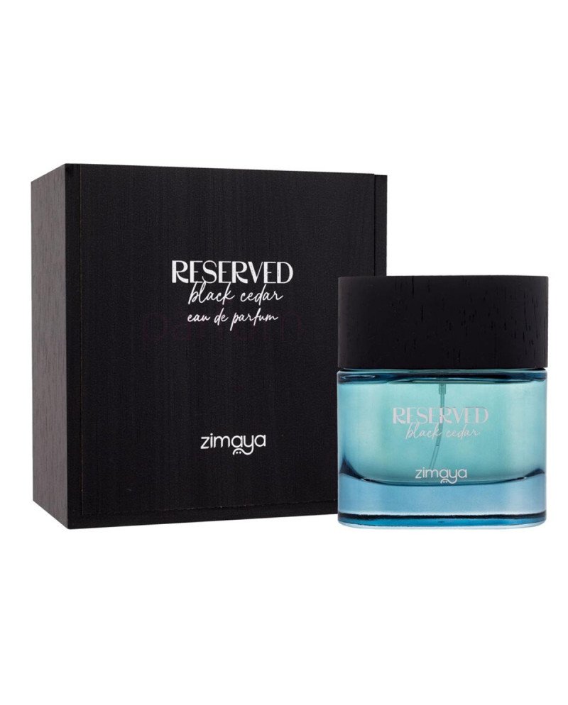 Zimaya Reserved Black Cedar Eau De Parfum 100Ml Vaporizador