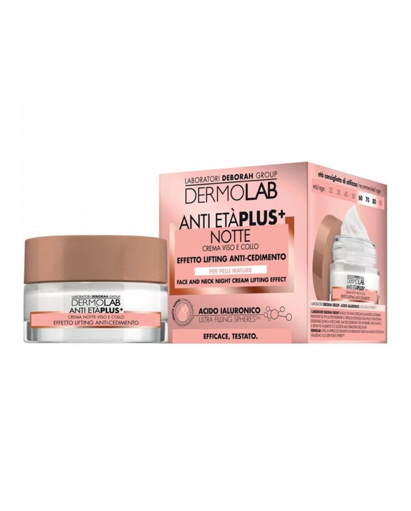 Dermolab Anti-Edad Plus Crema De Noche Cuello Y Rostro Efecto Lifting 50Ml