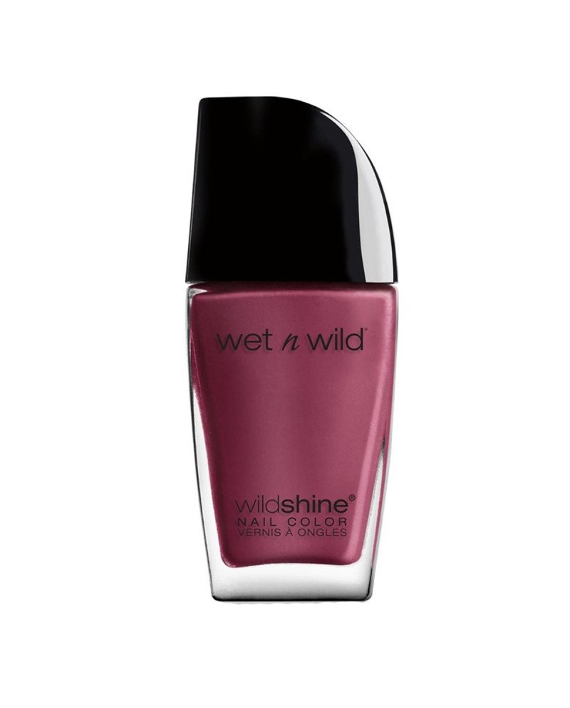 Wetn Wild Wildshine Nail Color Laca De Uñas Grape Minds Think Alike