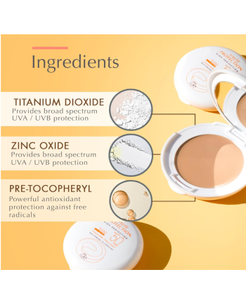 Avene Alta Proteccion Polvos Compactos Arena Spf50 Pieles Intolerantes 10Gr