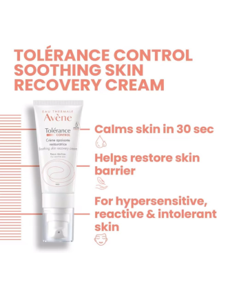 Avene Eau Thermale Tolerance Control Recovery Cream 40Ml
