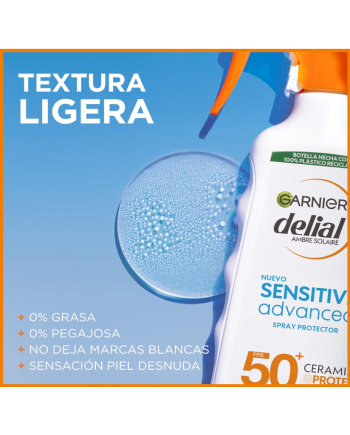 Delial Sensitive Advanced Spray Protector Spf50 270ml