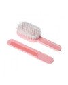 Eurostil Bebe Cepillo Suave Rosa 1Un + Peine 1U