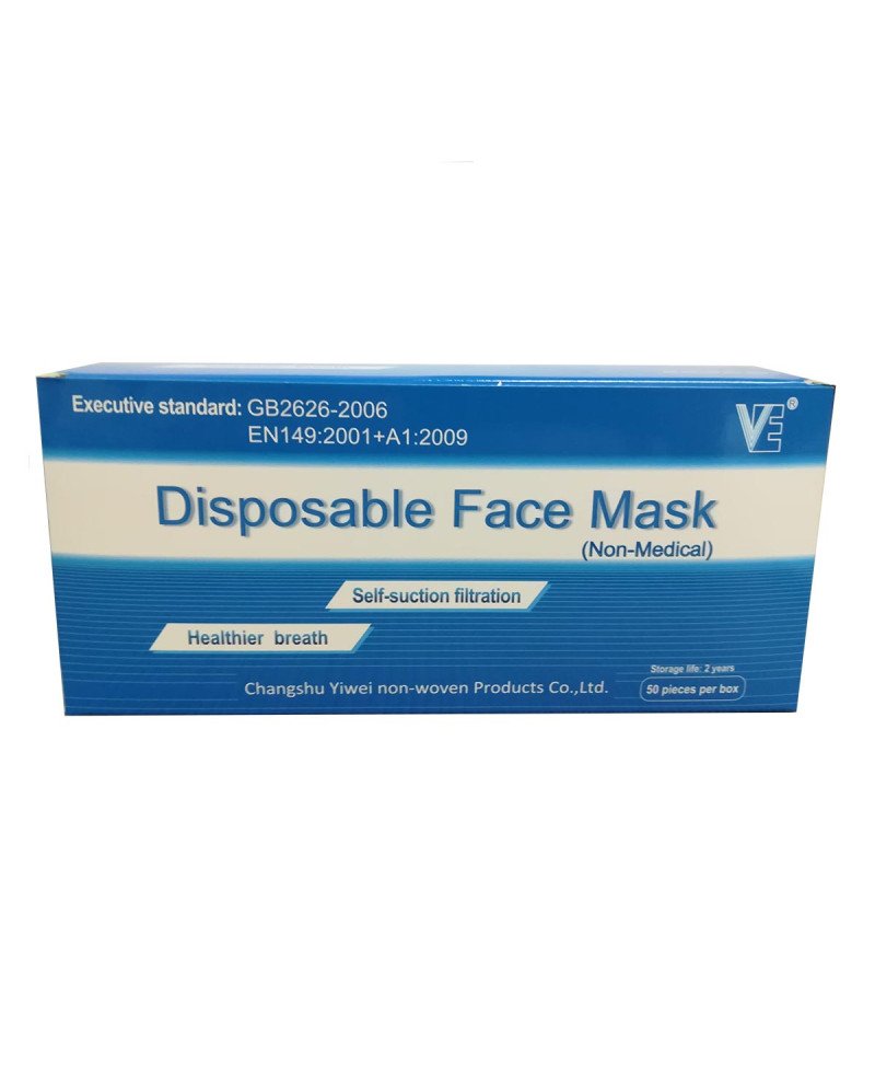 Varios Facial Mascarilla Protectora Caja No Medical 50Un