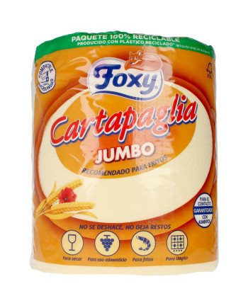 CARTAPAGLIA JUMBO papel cocina especial fritos 60 metros 1 u