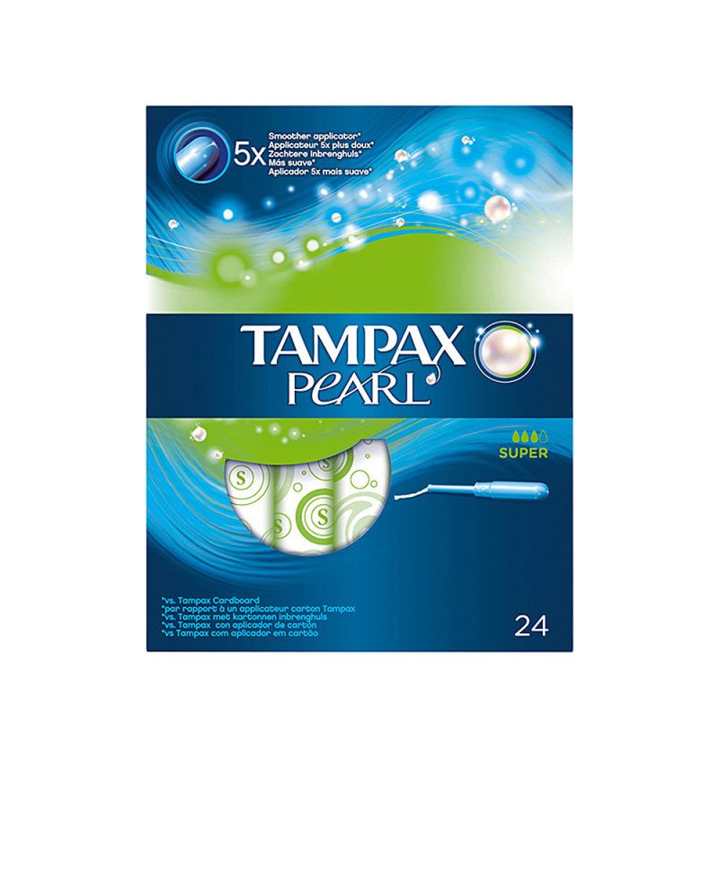 TAMPAX PEARL tampón super 24 uds