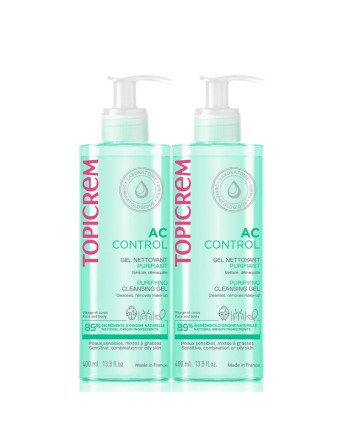 AC gel limpiador purificante pack 2 x 400 ml