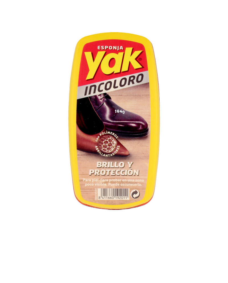 YAK esponja calzado autobrillante incolora 1 u YAK esponja calzado autobrillante incolora 1 u