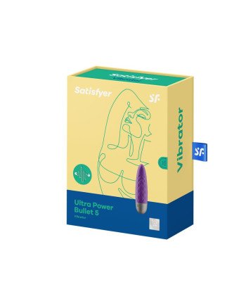 Satisfyer Ultra Power Bullet 5 Vibrador Violet 1Un