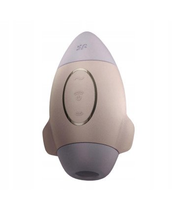 Satisfyer Mission Control Double Air Pulse Vibrador Violeta 1Un