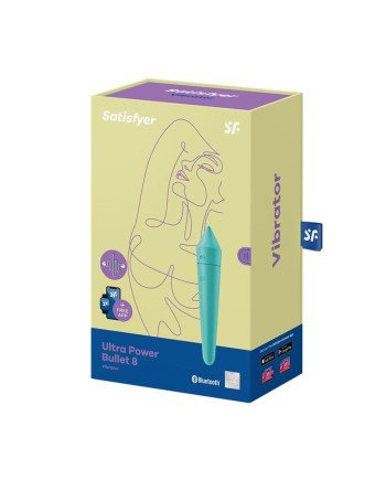 Satisfyer Ultra Power Bullet 7 Vibrador Turquesa 1Un