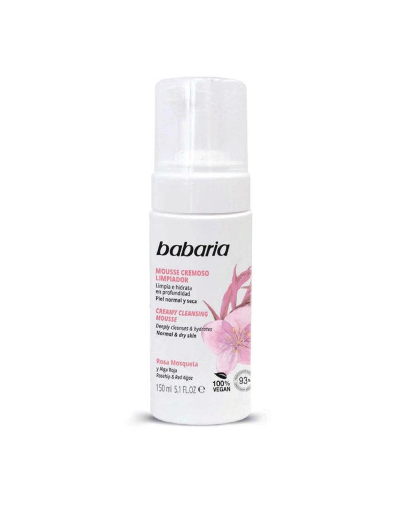 Babaria Rosa Mosqueta Limpiador Facial Cremoso 150Ml