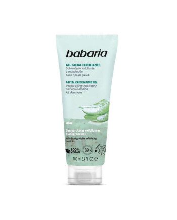 Babaria Aloe Vera Gel Exfoliante Todo Tipo De Piel 100Ml