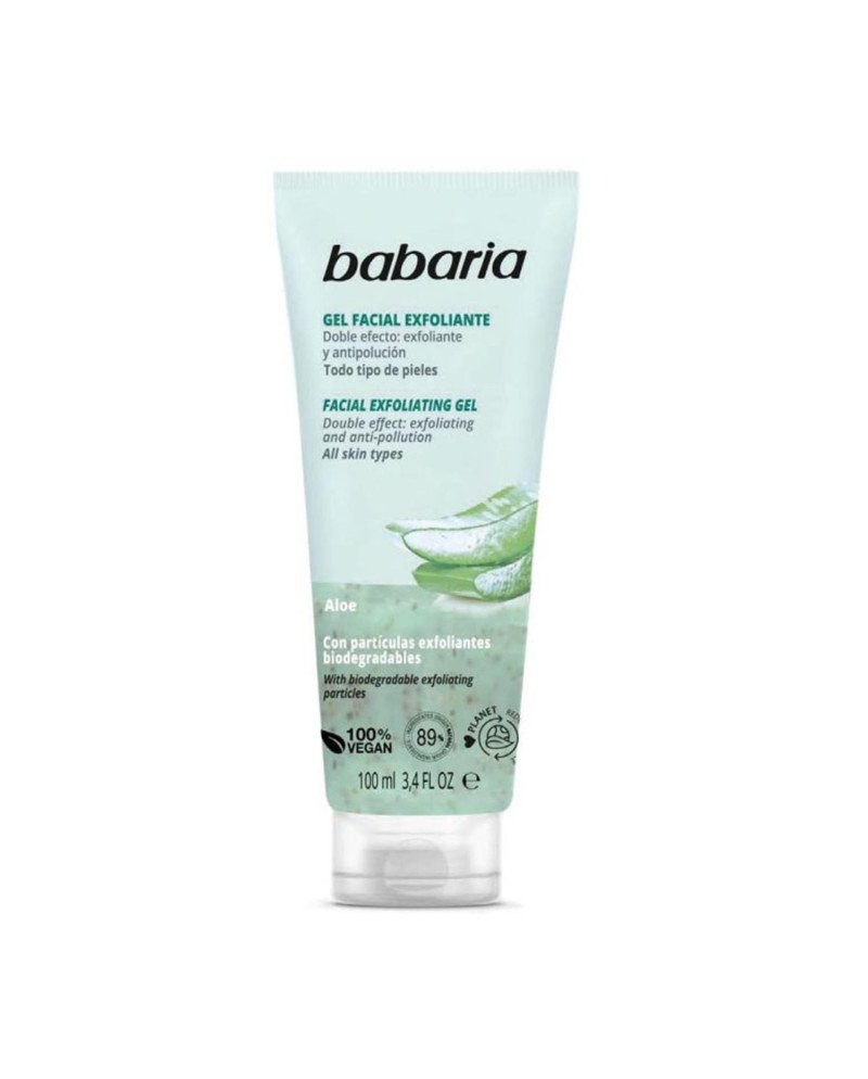 Babaria Aloe Vera Gel Exfoliante Todo Tipo De Piel 100Ml