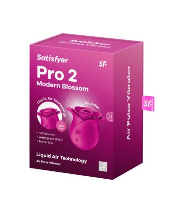 Satisfyer Pro2 Air Pulse Vibrador Rosa Moderna 1Un