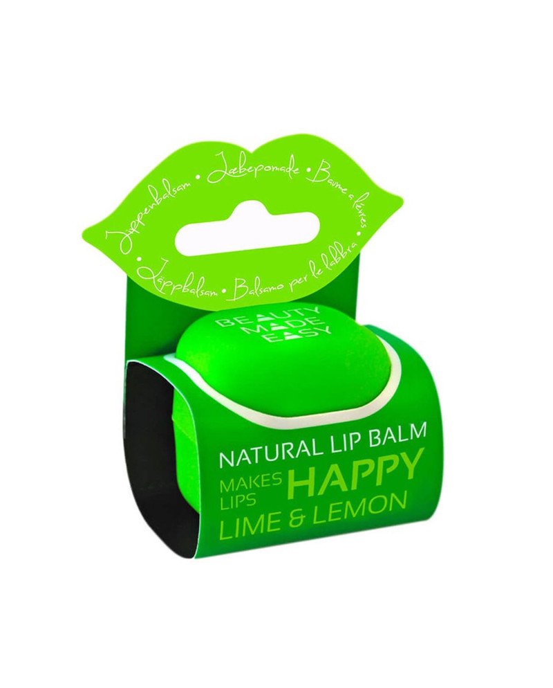 Beauty Made Easy Natural Balsamo Labial Lime & Lemon 1Un