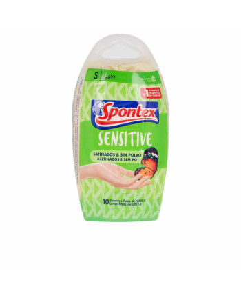 LATEX SENSITIVE guantes satinados sin polvo talla S