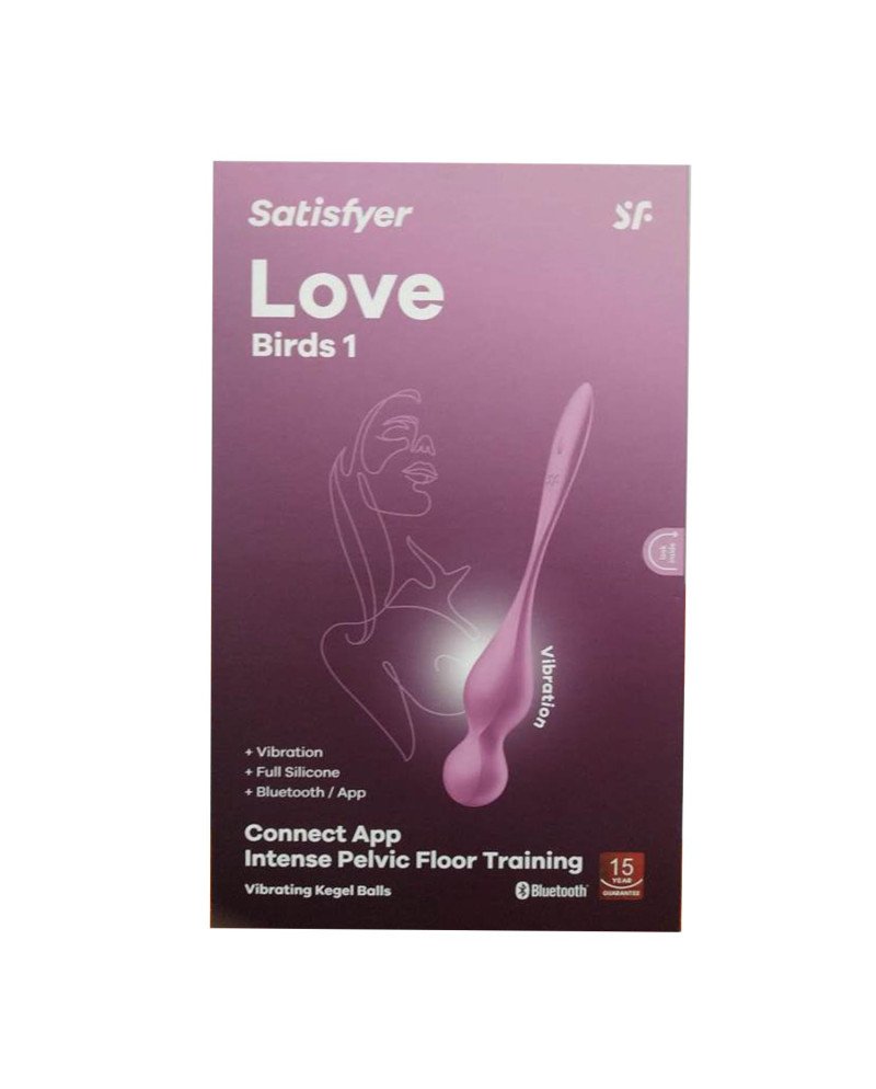 Satisfyer Love Birds 1 Intense Pelvic Floor Training App Red 1Un