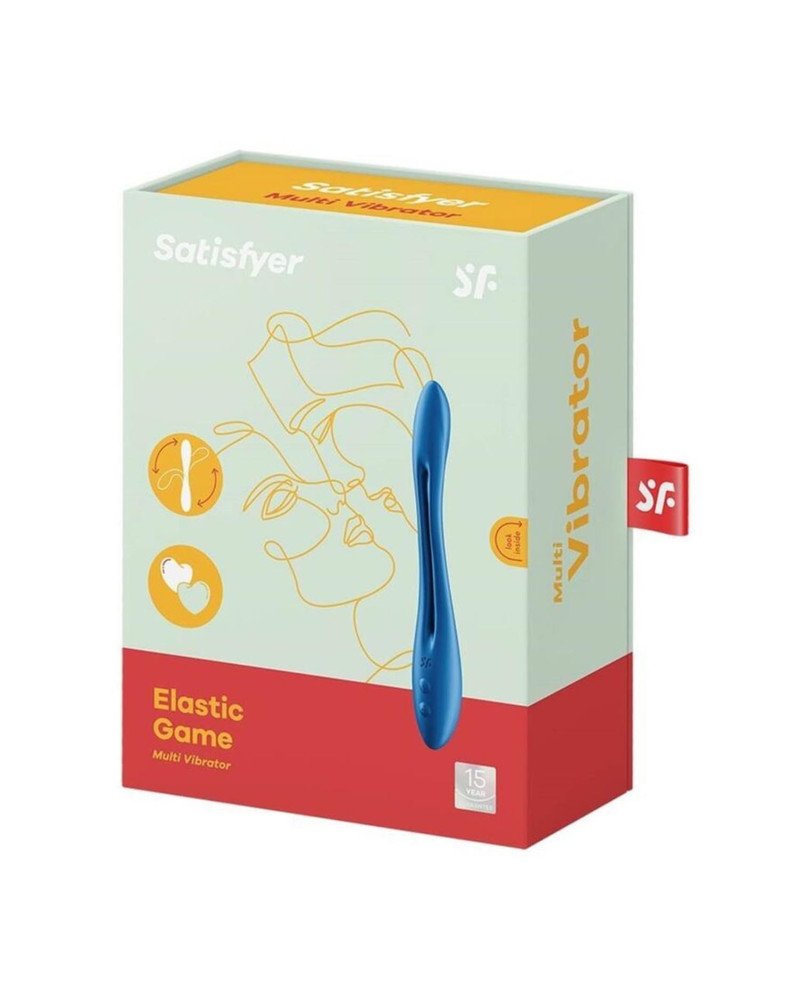 Satisfyer Elastic Game Multi-Vibrador Azul 1Un