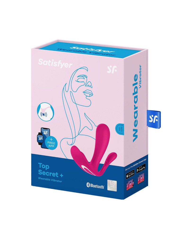 Satisfyer Top Secret Vibrador Rosa 1Un