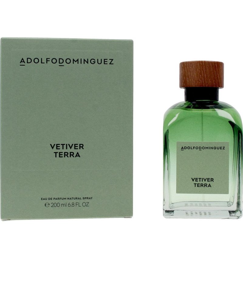 VETIVER TERRA eau de parfum vaporizador 200 ml