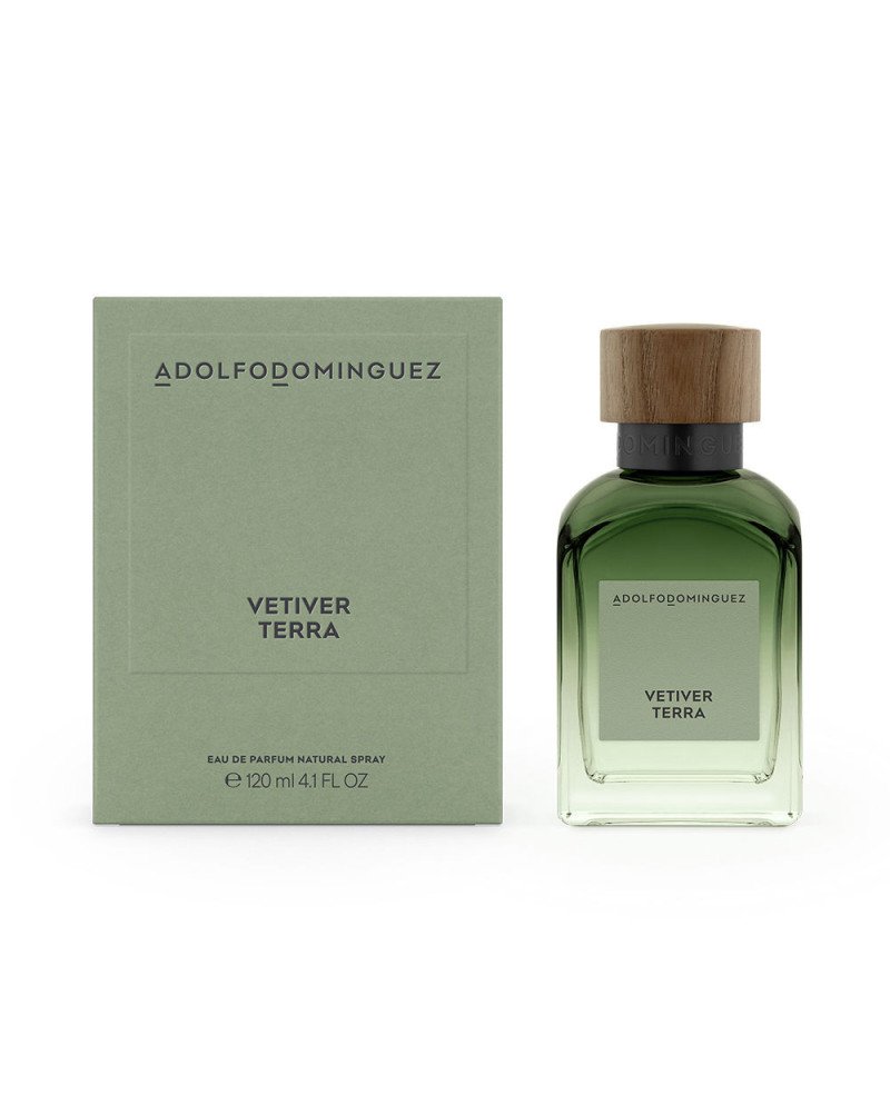VETIVER TERRA eau de parfum vaporizador 120 ml