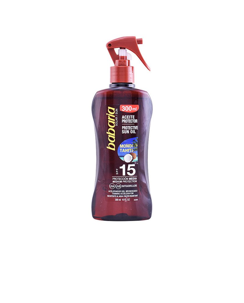 SOLAR ACEITE MONOI TAHITI spray SPF15 300 ml