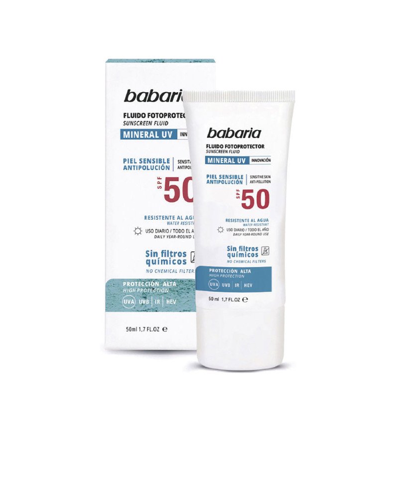 SOLAR MINERAL UV fluido facil fotoprotector SPF50 50 ml
