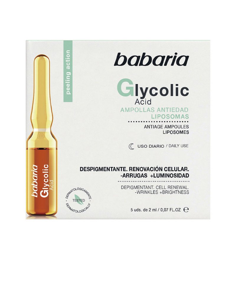 GLYCOLIC ACID renovación celular ampollas 5 x 2 ml