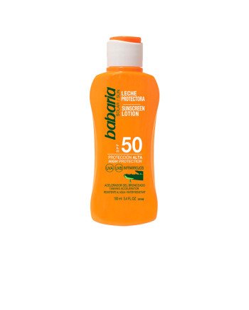Leche Protectora Solar con Aloe Vera SPF50 100ml