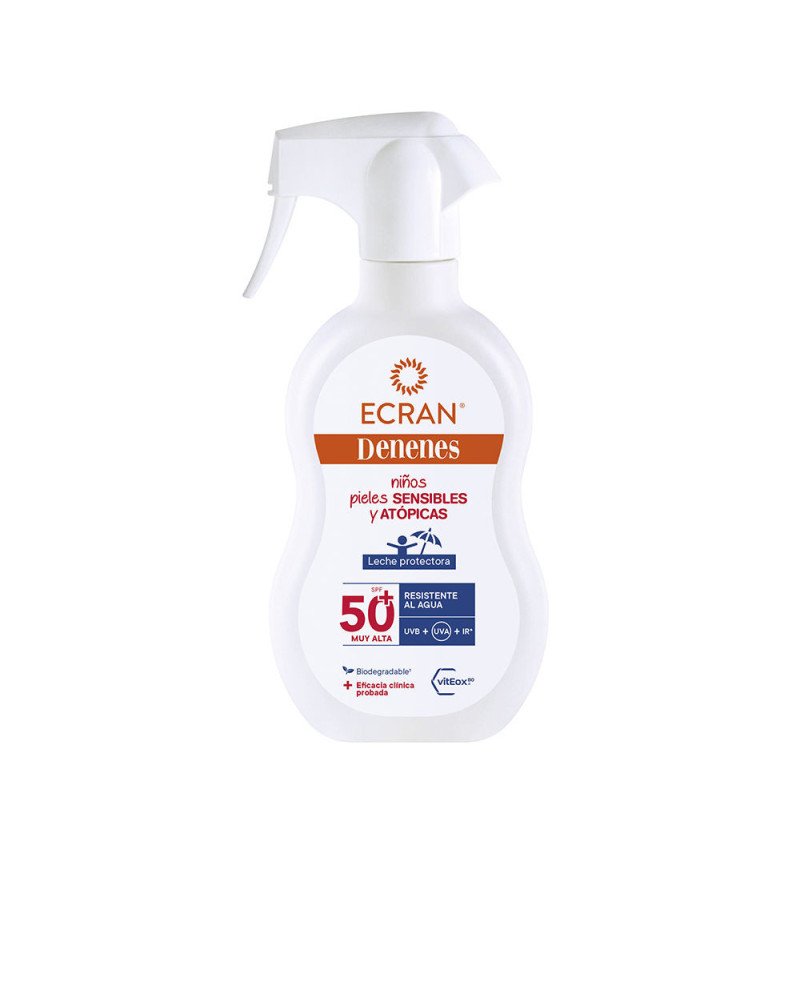 ECRAN DENENES SENSITIVE leche protectora SPF50+ pistola 300 ml