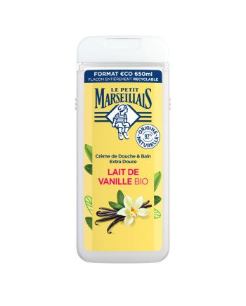 LE PETIT MARSEILLAIS gel baño leche de vainilla 650 ml