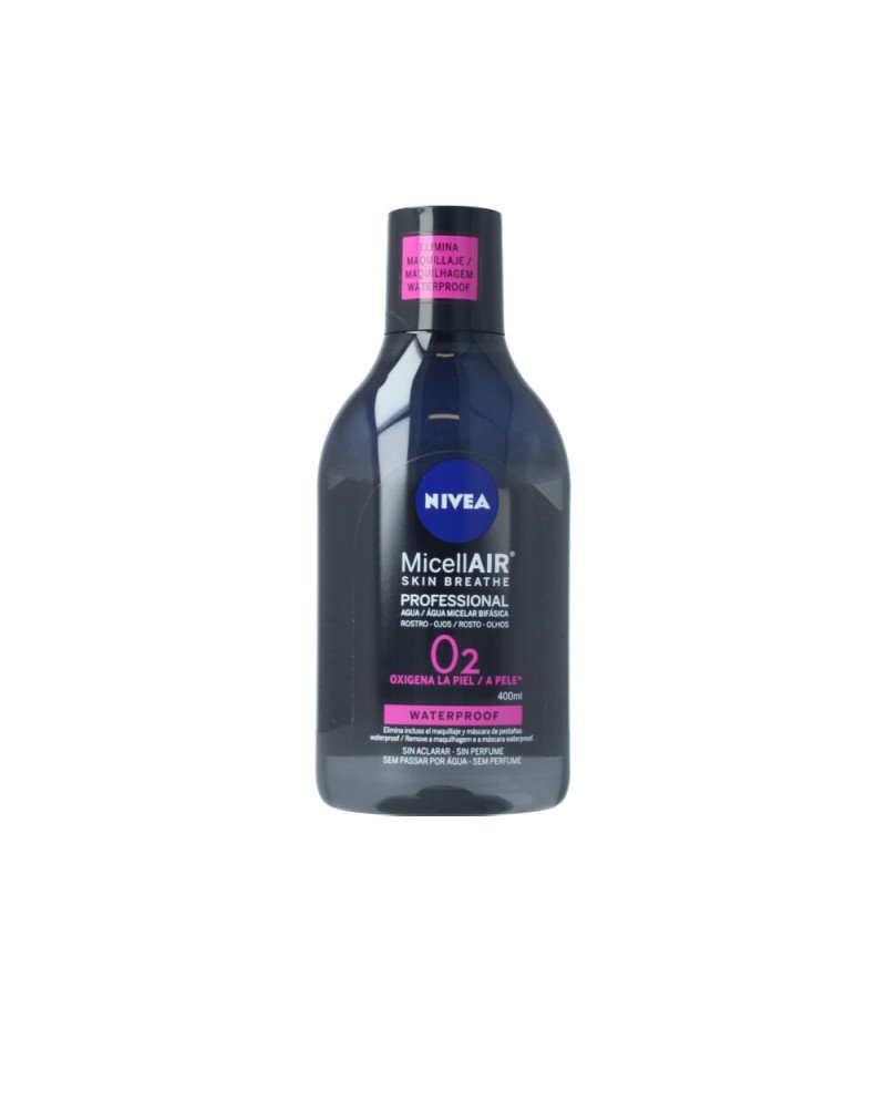 AGUA MICELAR PROFESIONAL bifásica waterproof 400 ml