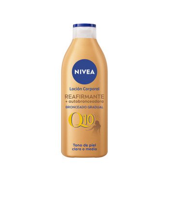 Q10+ REAFIRMANTE + autobronceadora loción corporal 400 ml