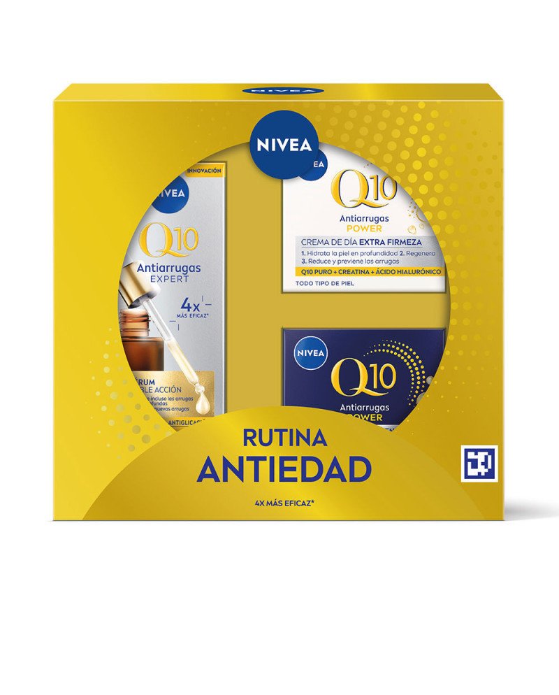 Q10 RUTINA ANTIEDAD ESTUCHE 3 pz