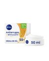 ANTI-ARRUGAS 55+ crema cuidado revitalizante día SPF15 50 ml