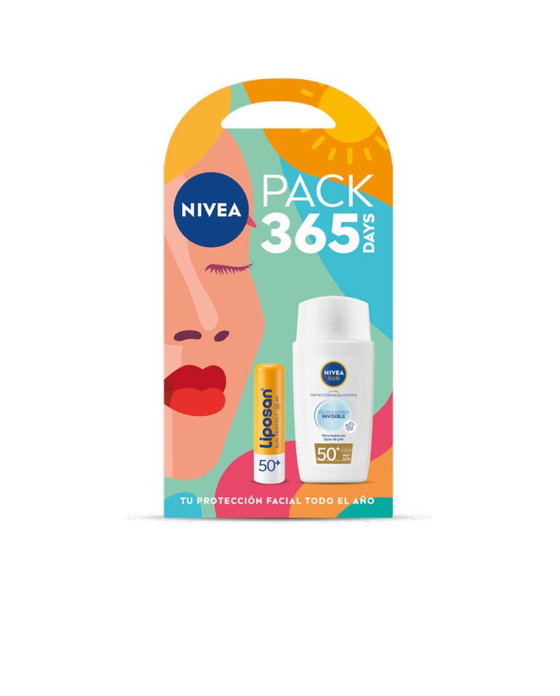 SUN FLUIDO INVISIBLE DIARIO SPF50 + LIPOSAN SPF50 PACK 2 pz