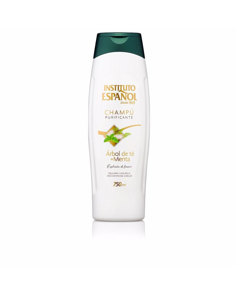 CHAMPÚ PURIFICANTE árbol de té + menta 750 ml