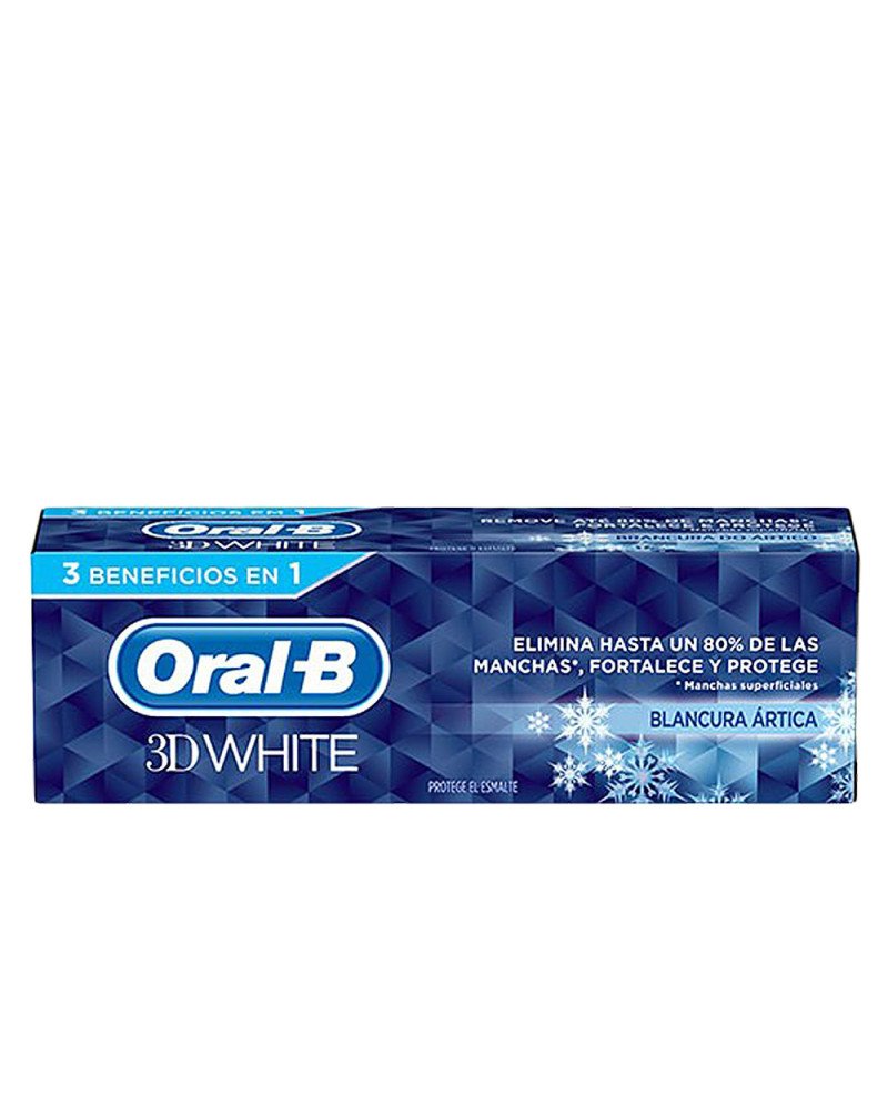 3D WHITE BLANCURA ARTICA pasta dentífrica 75 ml