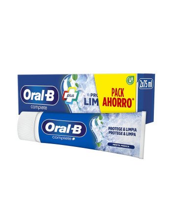 COMPLETE PLUS dentífrico protege & limpia pack 2 x 75 ml
