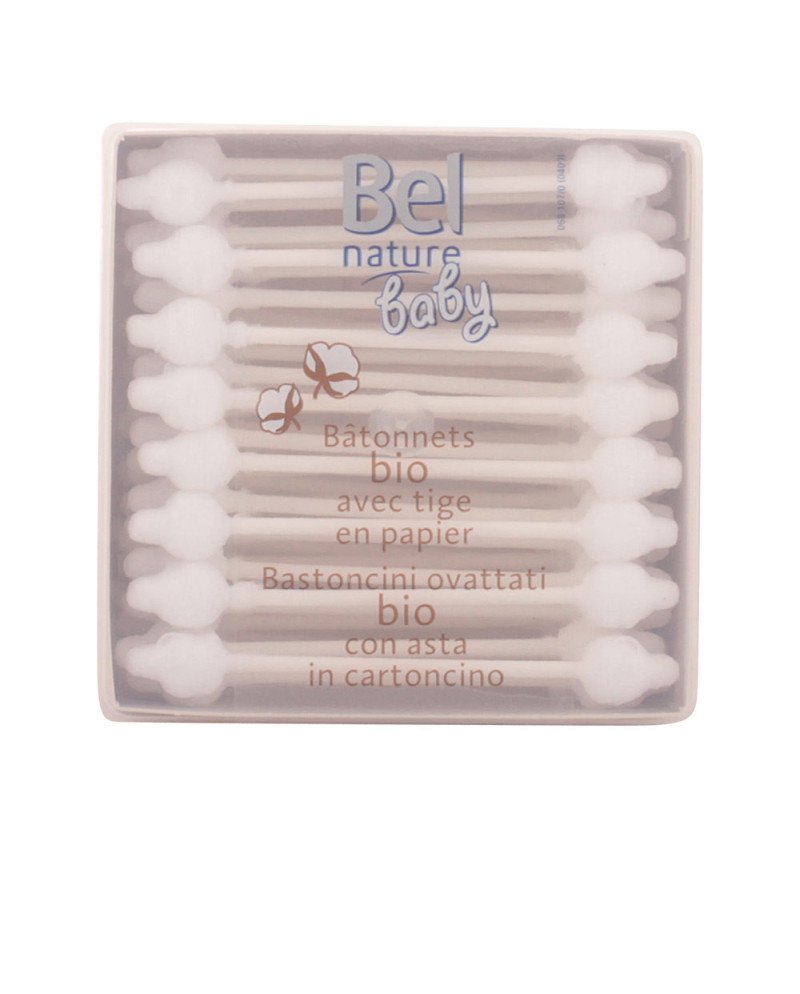 NATURE ECOCERT bastoncillos seguridad algodón 100% 60 pz