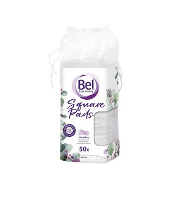 BEL PREMIUM discos cuadrados 50 pz