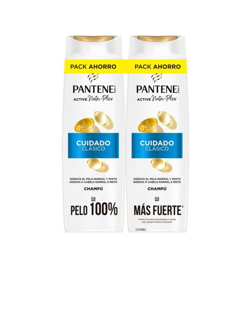 PANTENE CUIDADO CLÁSICO CHAMPÚ LOTE 2 x 325 ml