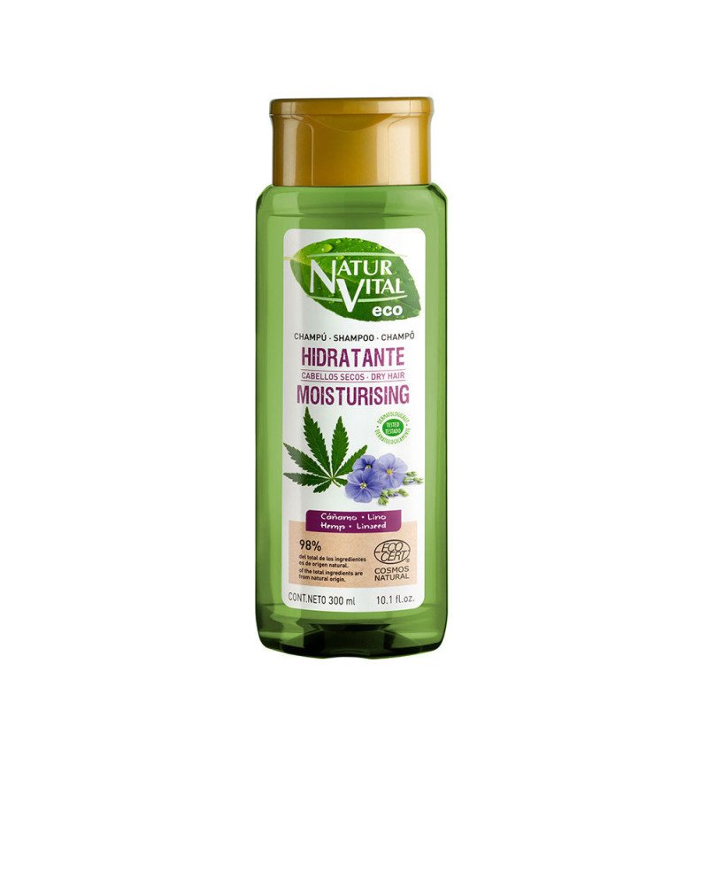 ECO HIDRATANTE cáñamo y lino champú 300 ml