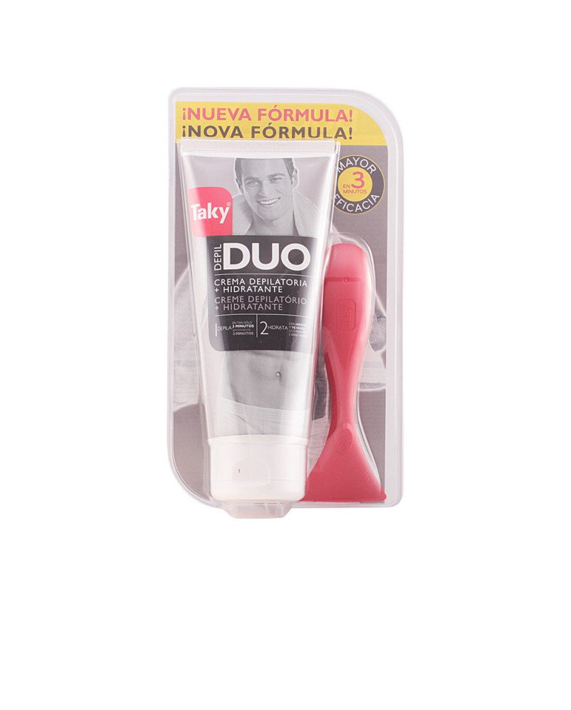 MAN DUO crema depilatoria hidratante 3 minutos 200 ml